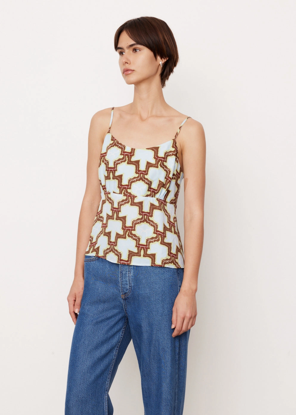 Lucinda Printed Cami Graduation Attire