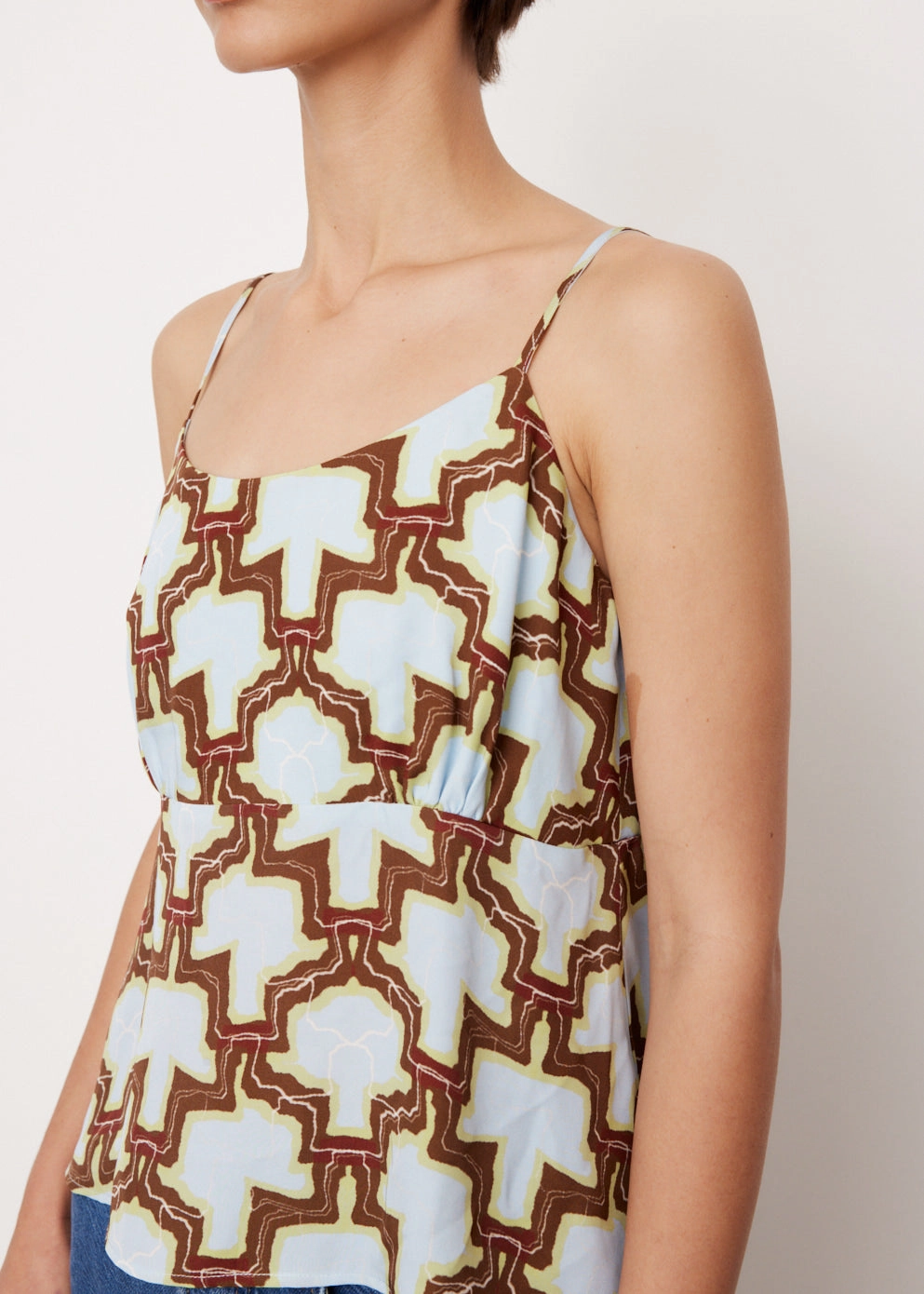 Military Inspired Lucinda Printed Cami