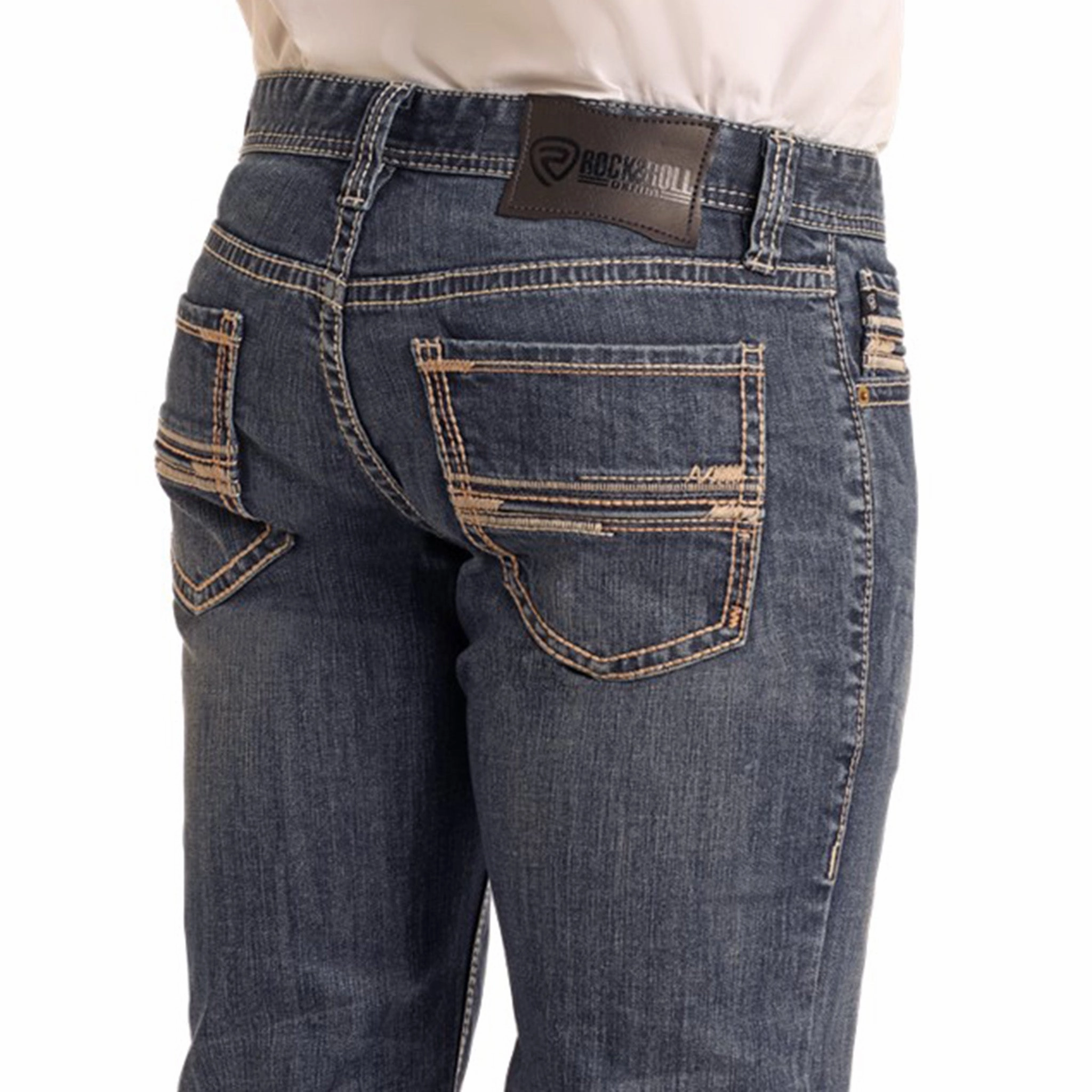 Always Fits Well Earthy Rainy Day City Walk Rock & Roll Denim Men's Vintage 46 Revolver Jeans