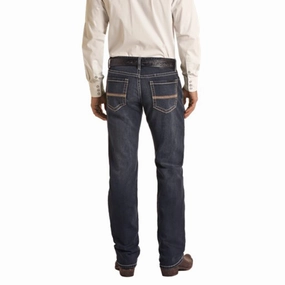 Rock & Roll Men's Straight Revolver Jeans Simple Touch