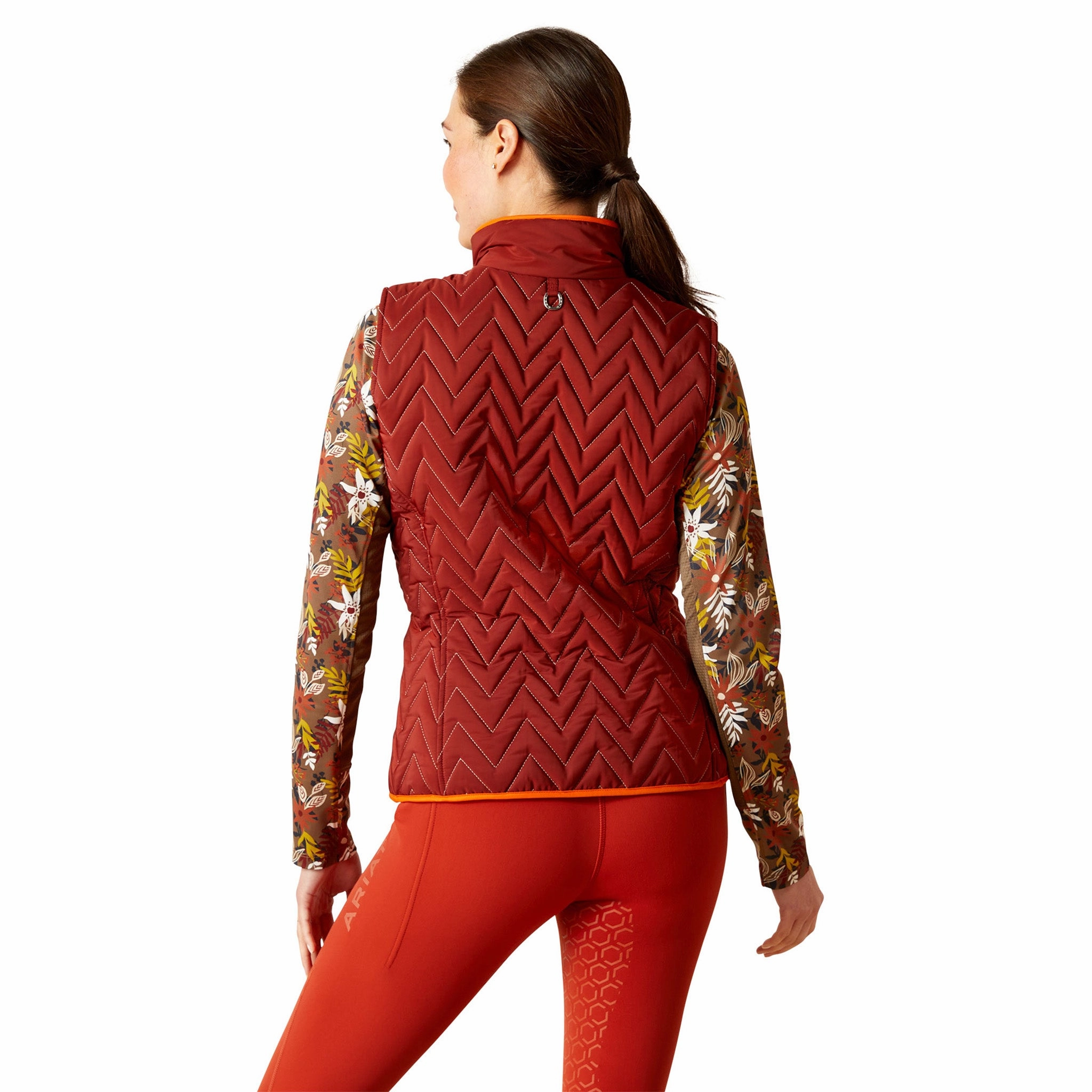 Removable Hood Light Look Ariat Women's Fire Brick Insulated Vest