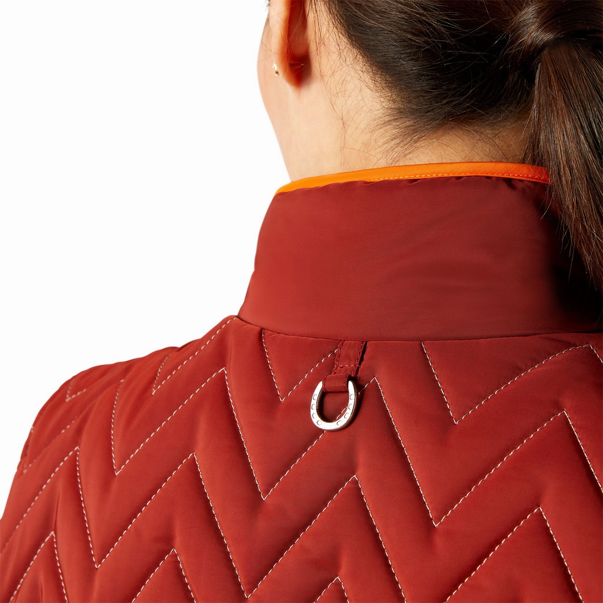 Ariat Women's Fire Brick Insulated Vest Compression Fit Technology Sleek Casual