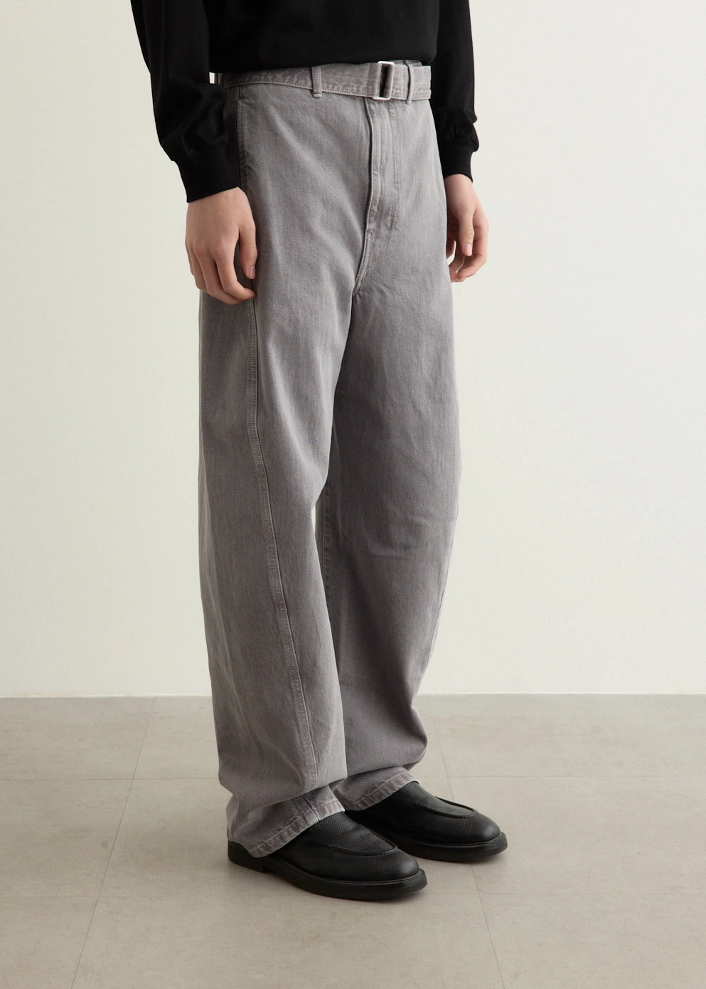 Twisted Belted Pants Cooling Fabric