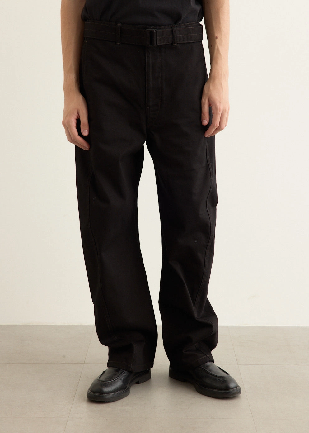 Twisted Belted Pants Ultra Soft Street Ready