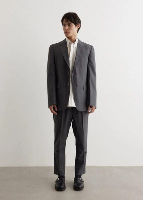 Noise Reduced Fabric Two Buttons Jacket