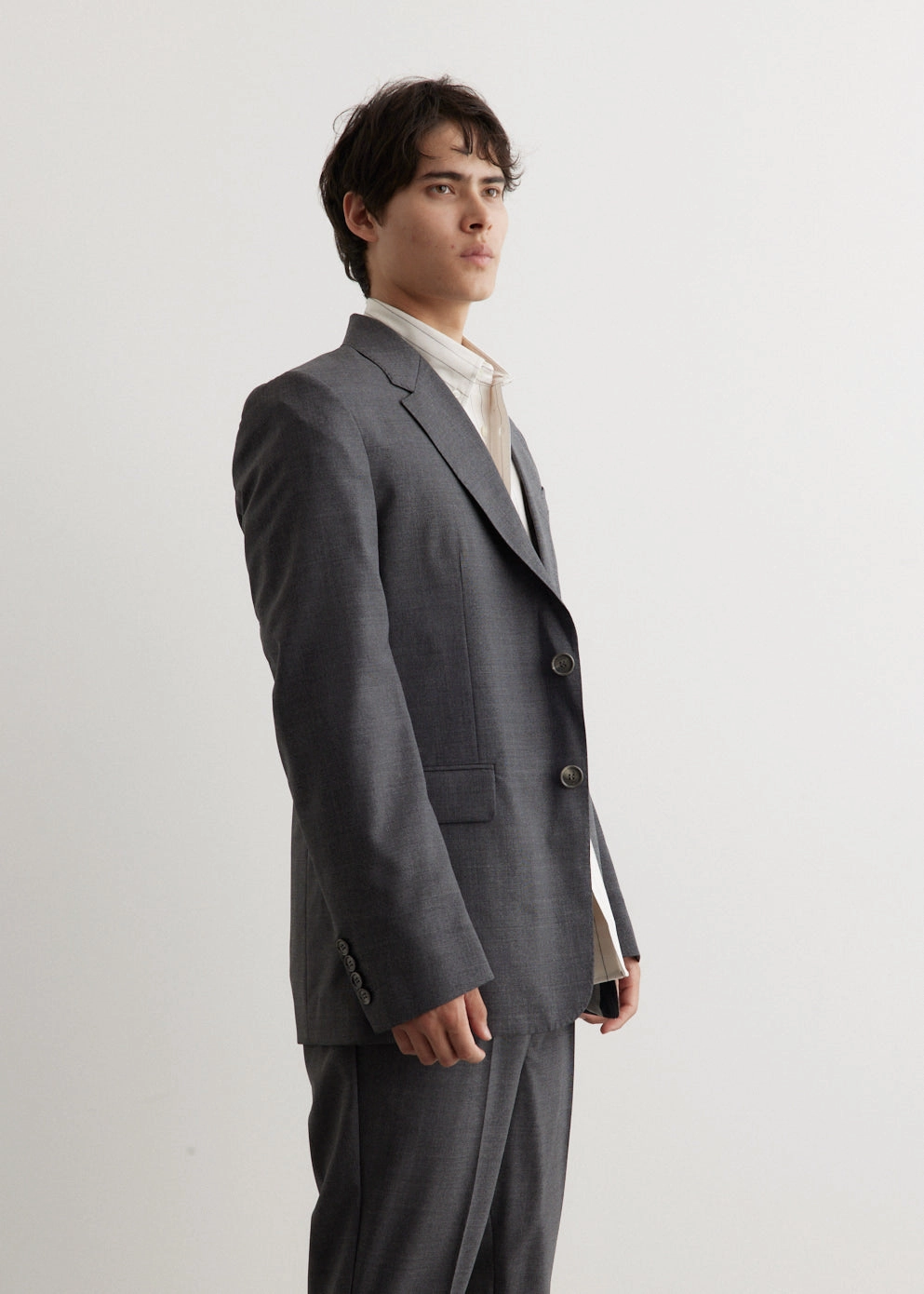 Sun Protection Fabric Two Buttons Jacket