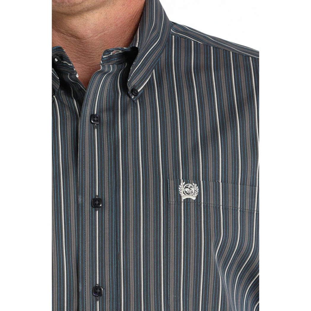 Cinch Men's Striped Long Sleeve Shirt Low Maintenance Boho chic