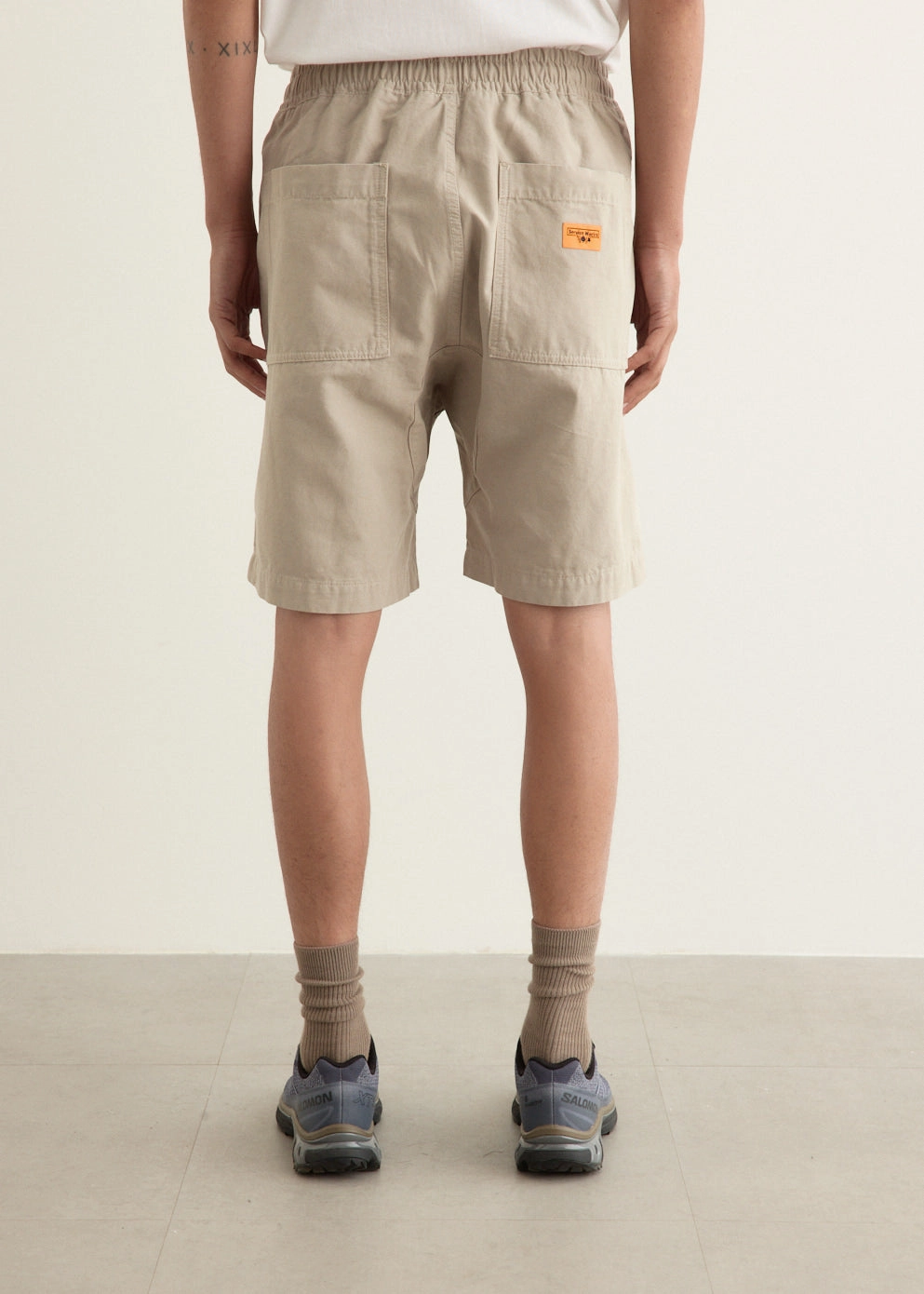 hoodie Canvas Chef Shorts