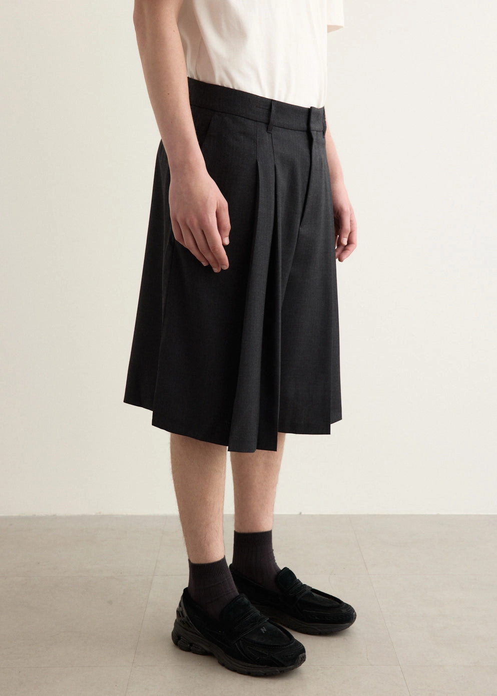 FasteningLoops Beach Bound Significant Pleat Front Bermuda Shorts