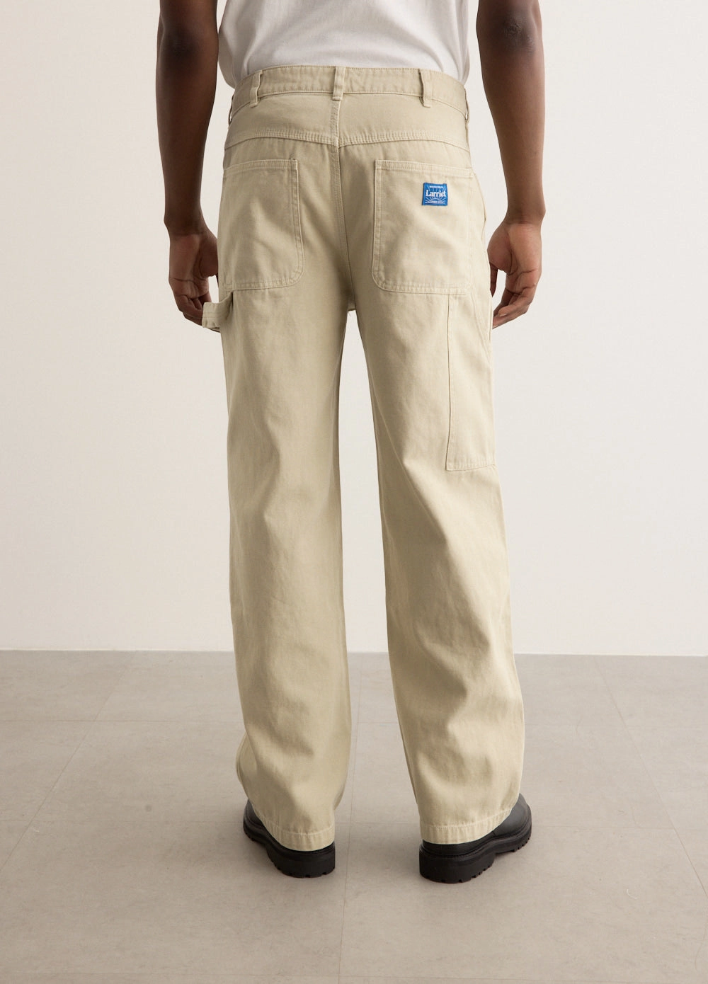 Double Knee Carpenter Pants Flat waistband Chilly Day Ready