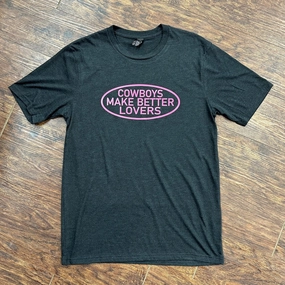 Cactus Alley Women's Black Better Lovers Tee Wind Resistant Fabric LowMaintenanceMaterial