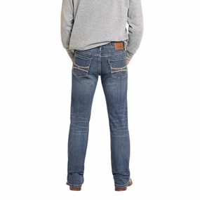 Premium Party Look Rock & Roll Men's Hooey Dark Wash Revolver Jeans