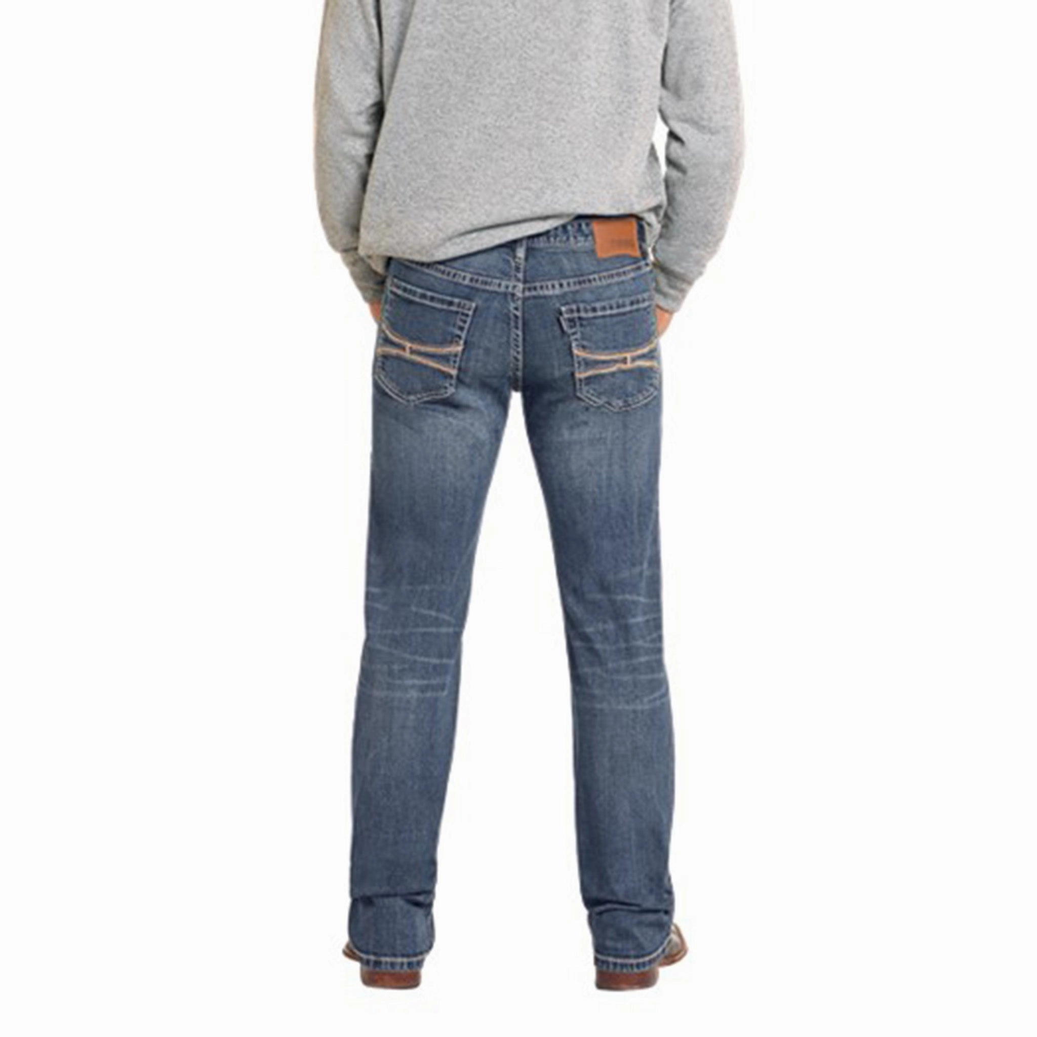 Premium Party Look Rock & Roll Men's Hooey Dark Wash Revolver Jeans