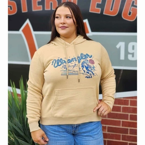 Wrangler Cowgirl Desert Hoodie Refined Style Soft Comfort Design