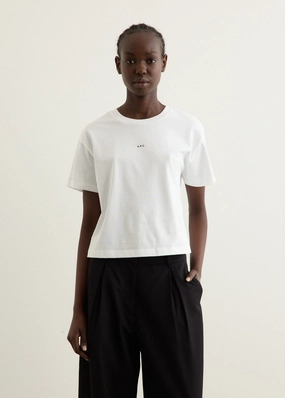 Sleek Look Boxy Micro Logo T-Shirt