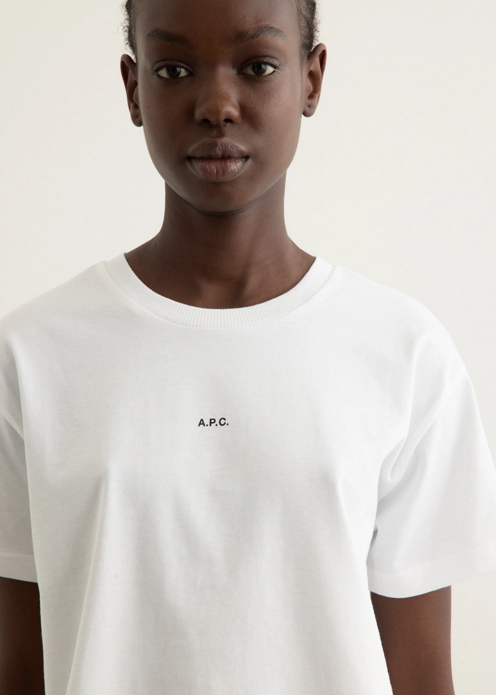Comfy Design Boxy Micro Logo T-Shirt