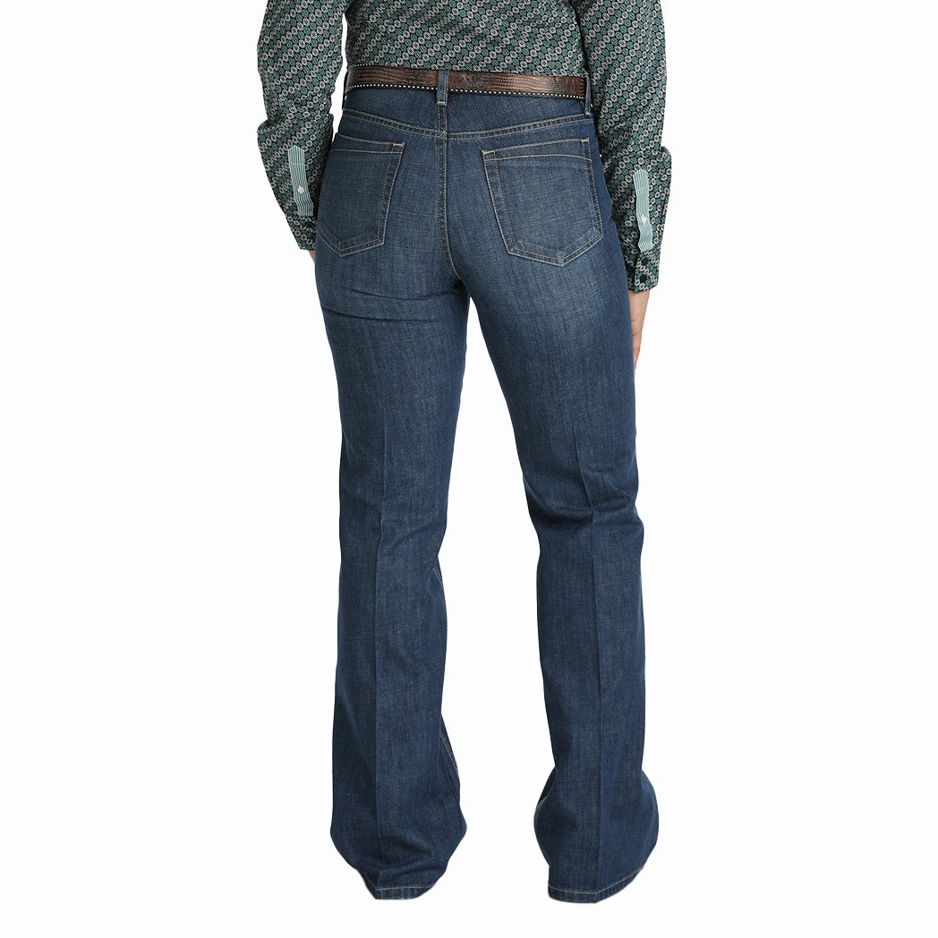 Eco Friendly Lightweight Modern Cinch Jeans Women's Tatum Dark Stone Wash