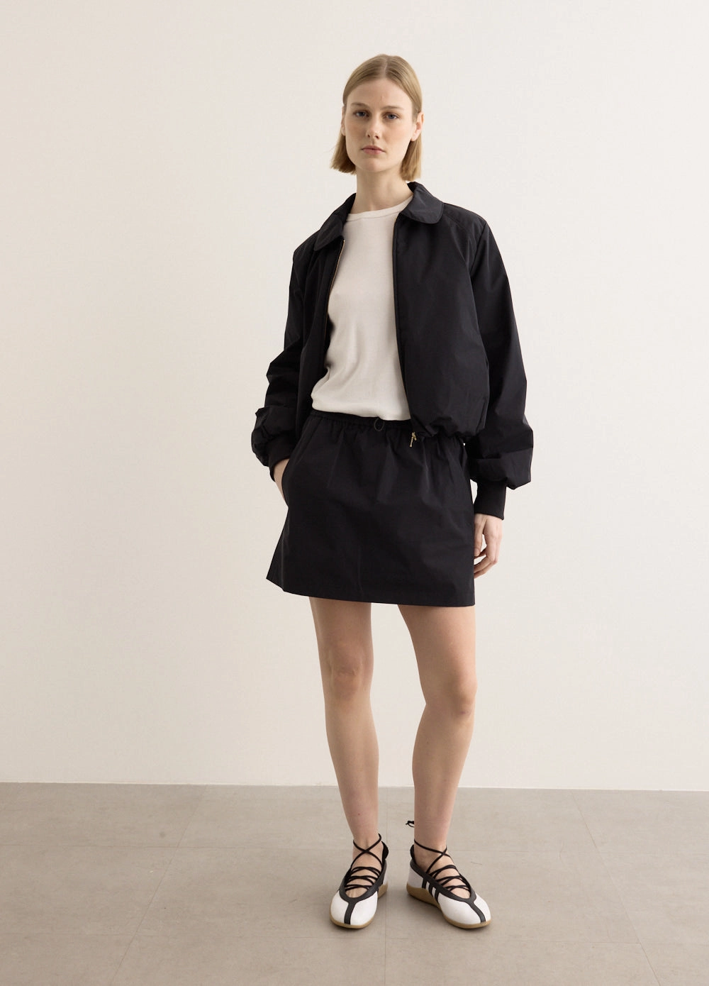 Bamboo Fiber Suede Feel Marrion Skirt