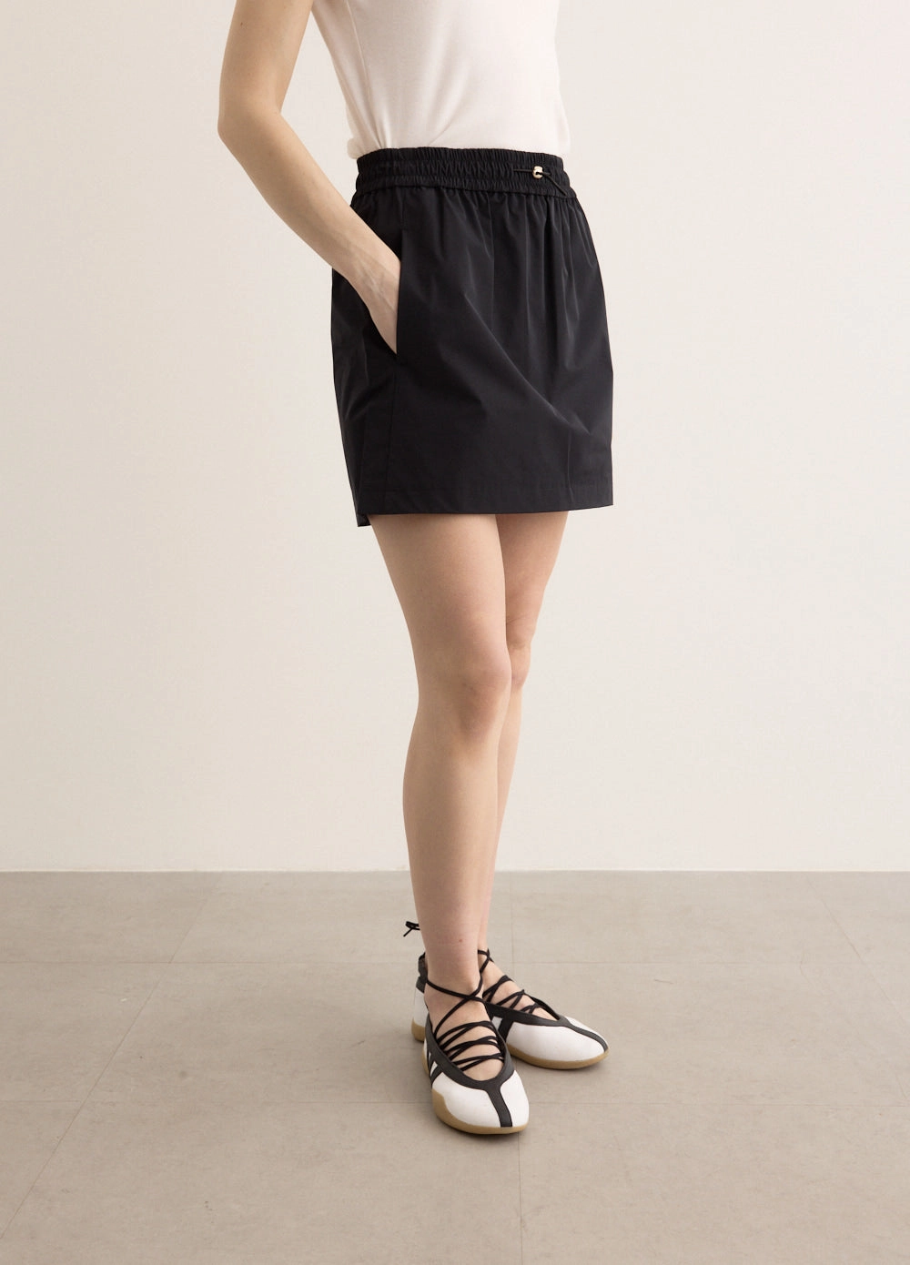 Versatile Outfit Matching Belt Marrion Skirt