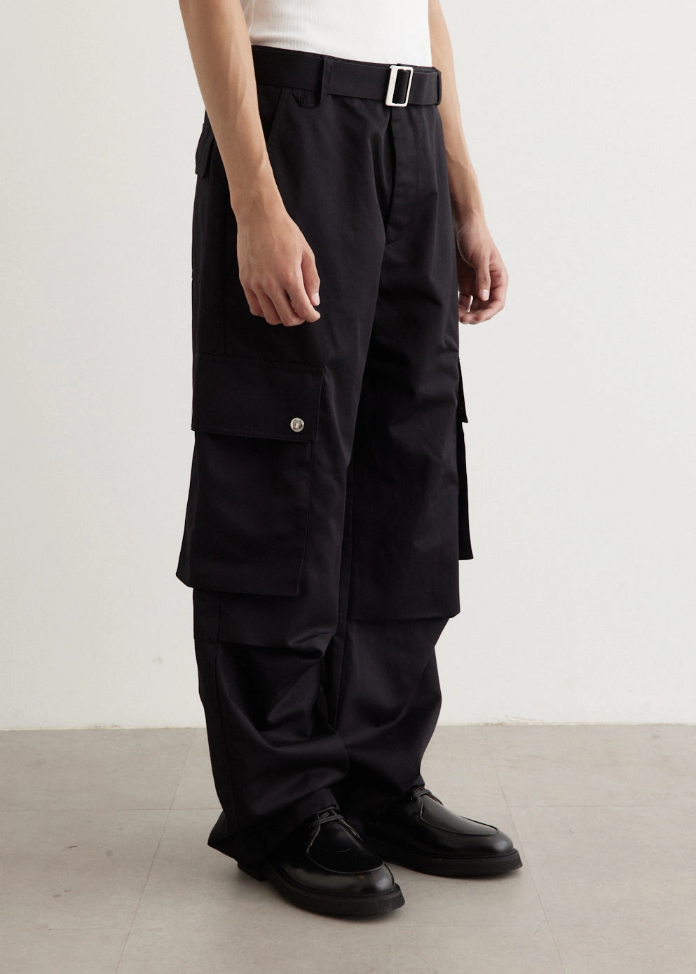 High Waist Stretch Le Cargo Pants