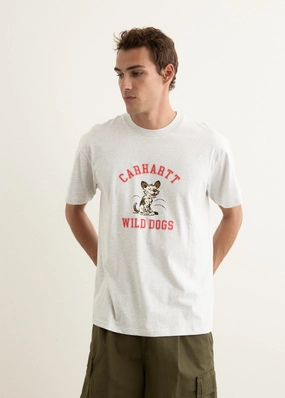 Taped Neckline easy to pair S/S Wild Dog T-Shirt