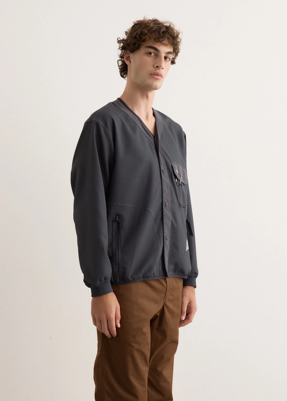 Vent Cardigan Minimal Aesthetic