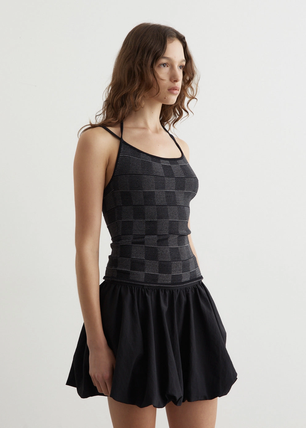 Dayglow Knitted Tank attractive charm