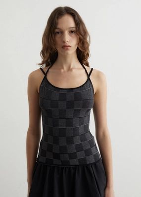 Reinforced Zippers breathable in humidity Dayglow Knitted Tank