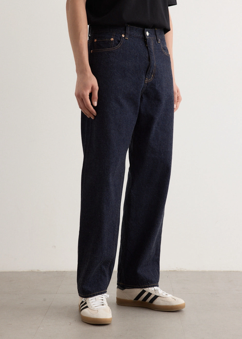 Lightweight Feel 13oz ONE WASH Straight Jeans