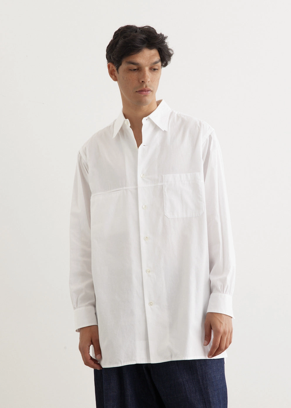 Collar Big Shirt Distressed finish Wardrobe Must-Have