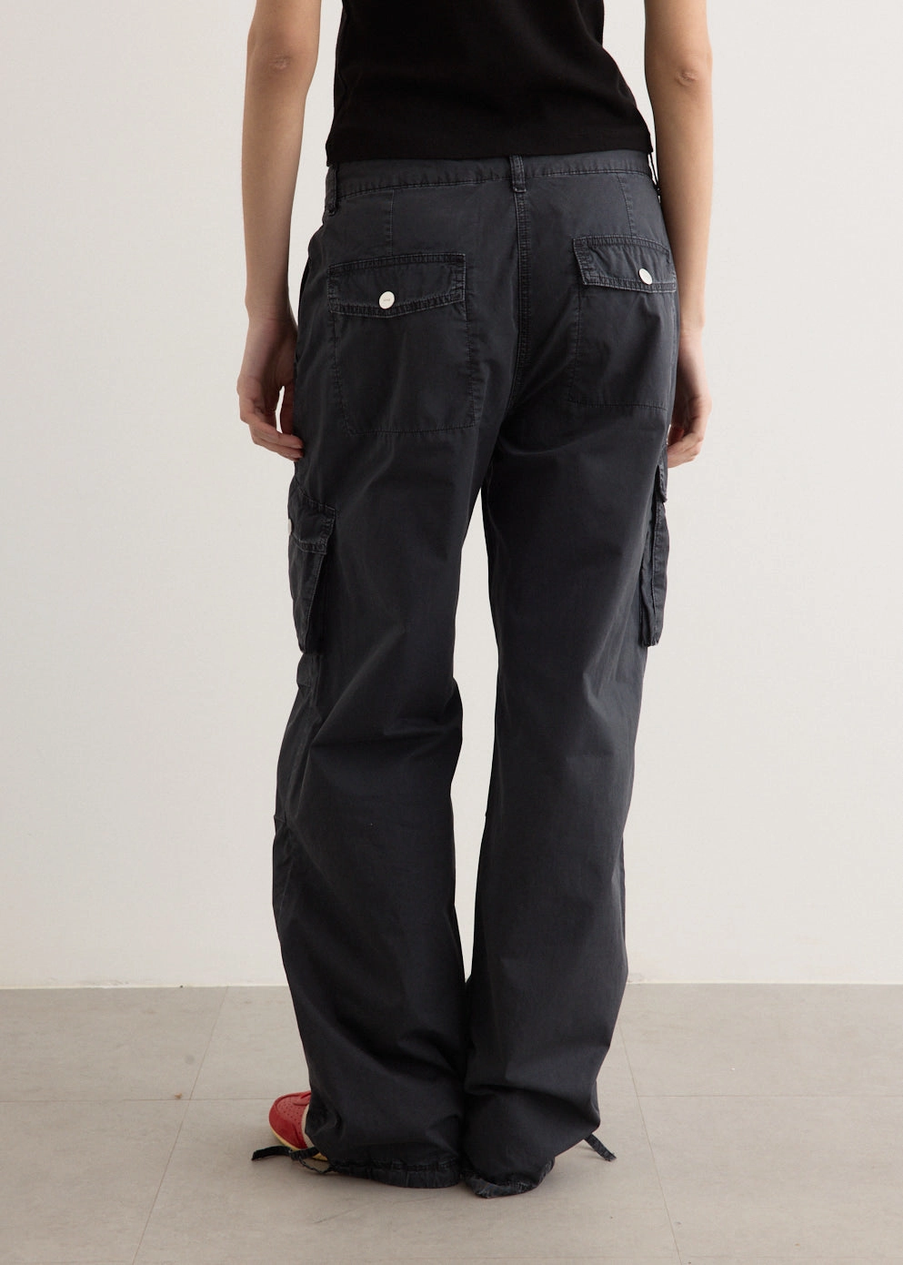 Washed Cotton Twill Pants Sport Performance