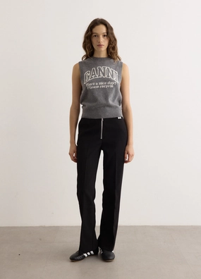 Bonded Crepe Pants Anti Static Fabric Premium Stretch