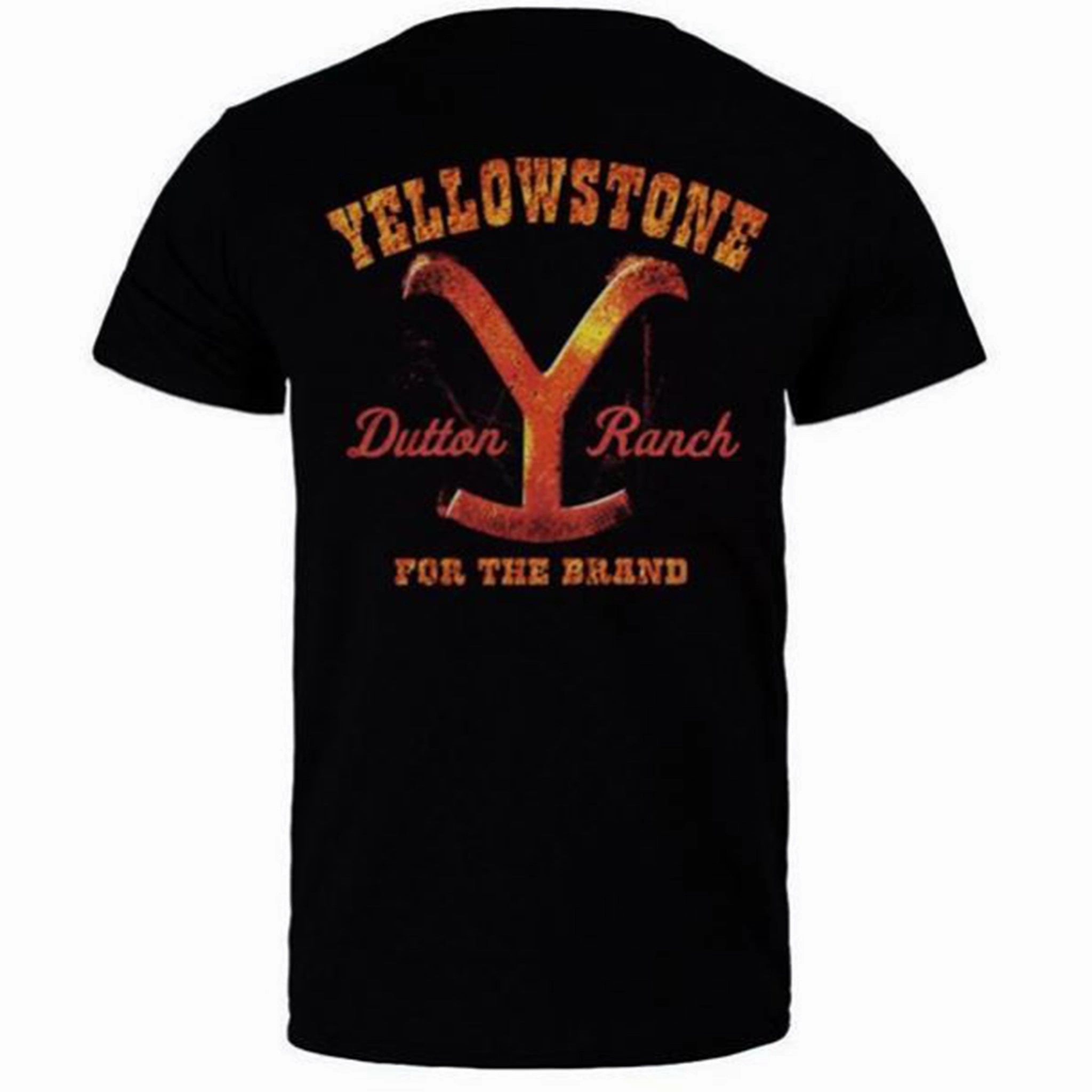 Yellowstone Fire Black Tee Eco Friendly Material