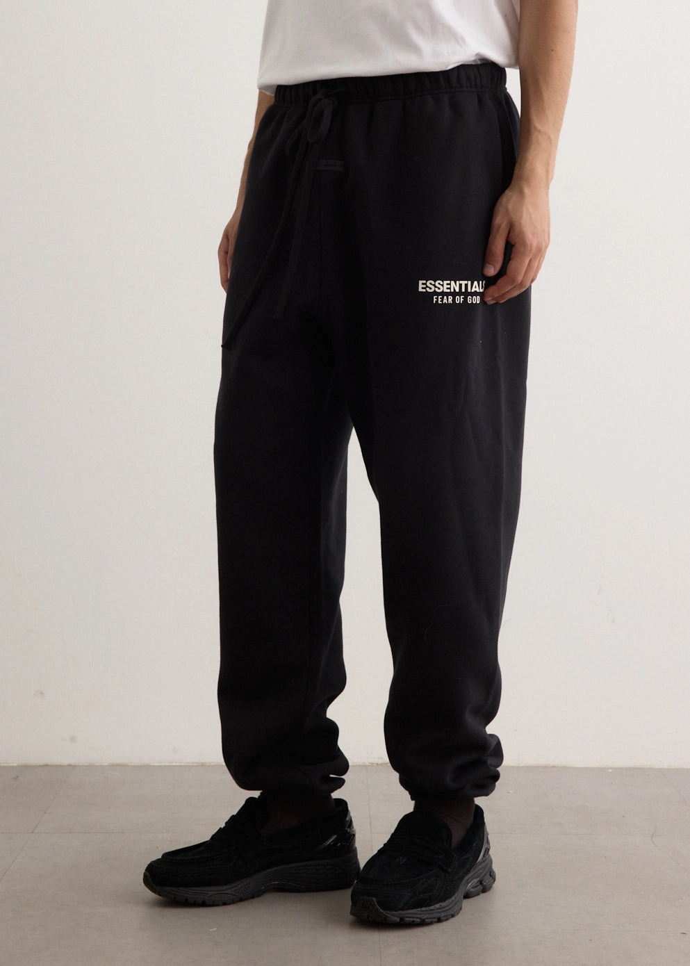 Classic Fit Fleece Sweatpants No Gap Waist Construction