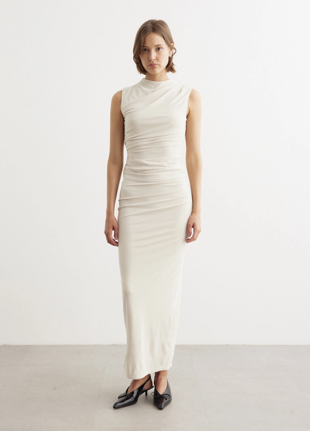 Vesper Skirt Geometric Print Effortless Feel