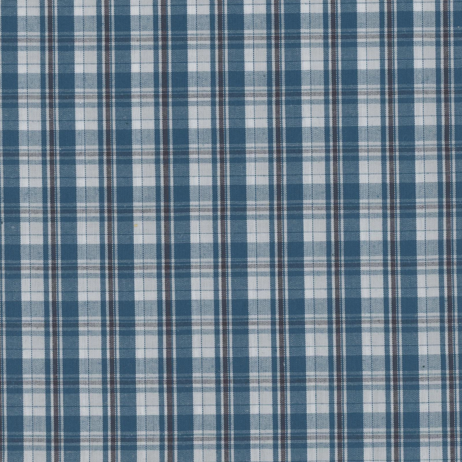 Unisex style Spring Collection Wrangler Men's Navy/Turquoise Plaid Long Sleeve Shirt