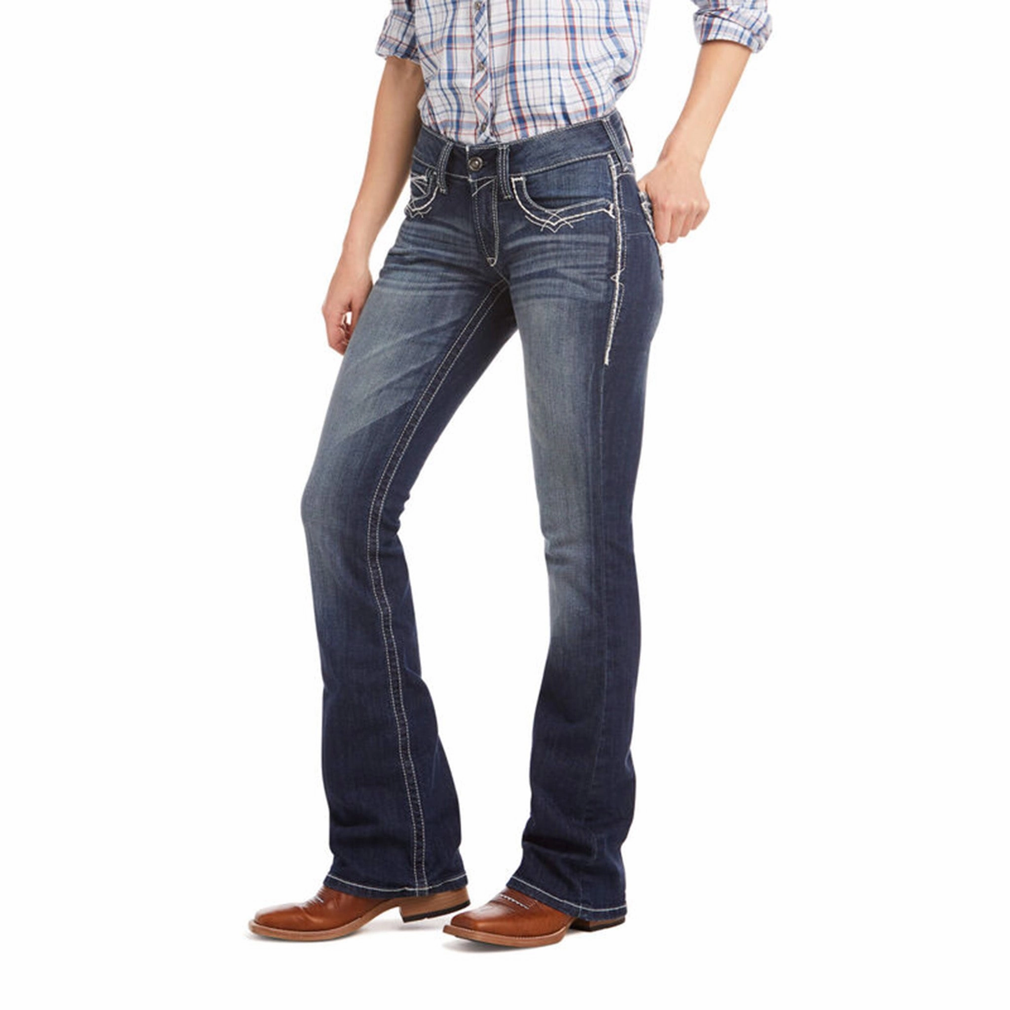 Timeless Option Ariat Women's R.E.A.L. Entwined Marine Jean