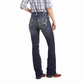 Ariat Women's R.E.A.L. Entwined Marine Jean Fashionable Touch Cool Weather