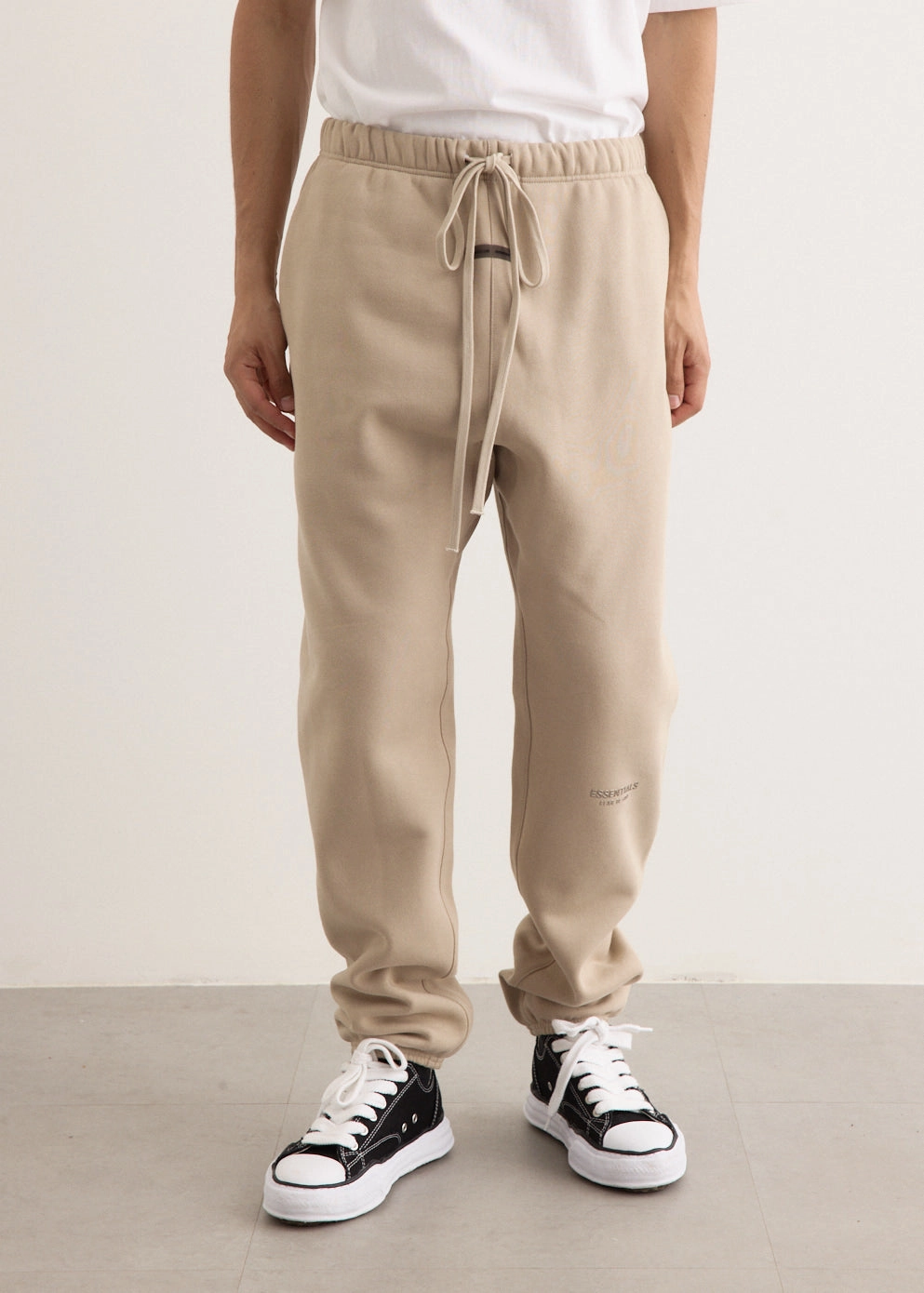 Vintage Fleece Sweatpants work mode Breathable Wear Fit