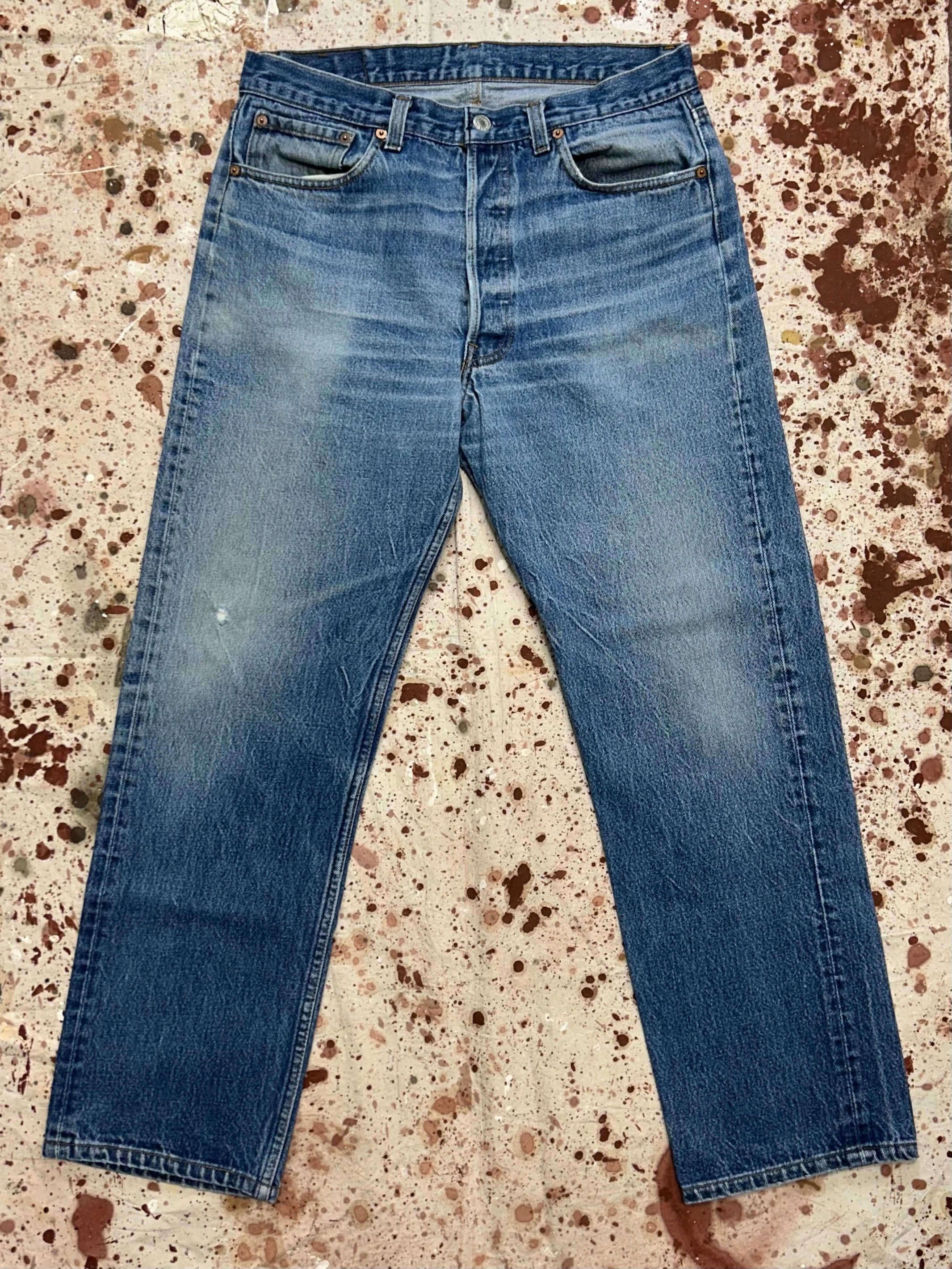 Vintage USA Levi's 501xx Transitional Superwash Denim Jeans (JYJ1024-330) Weekend Vibes Easy Routine