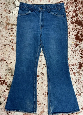 Vintage USA Levi's 684 Orange Tab Bell Bottoms (JYJ0324-144) Casual Morning Stroll