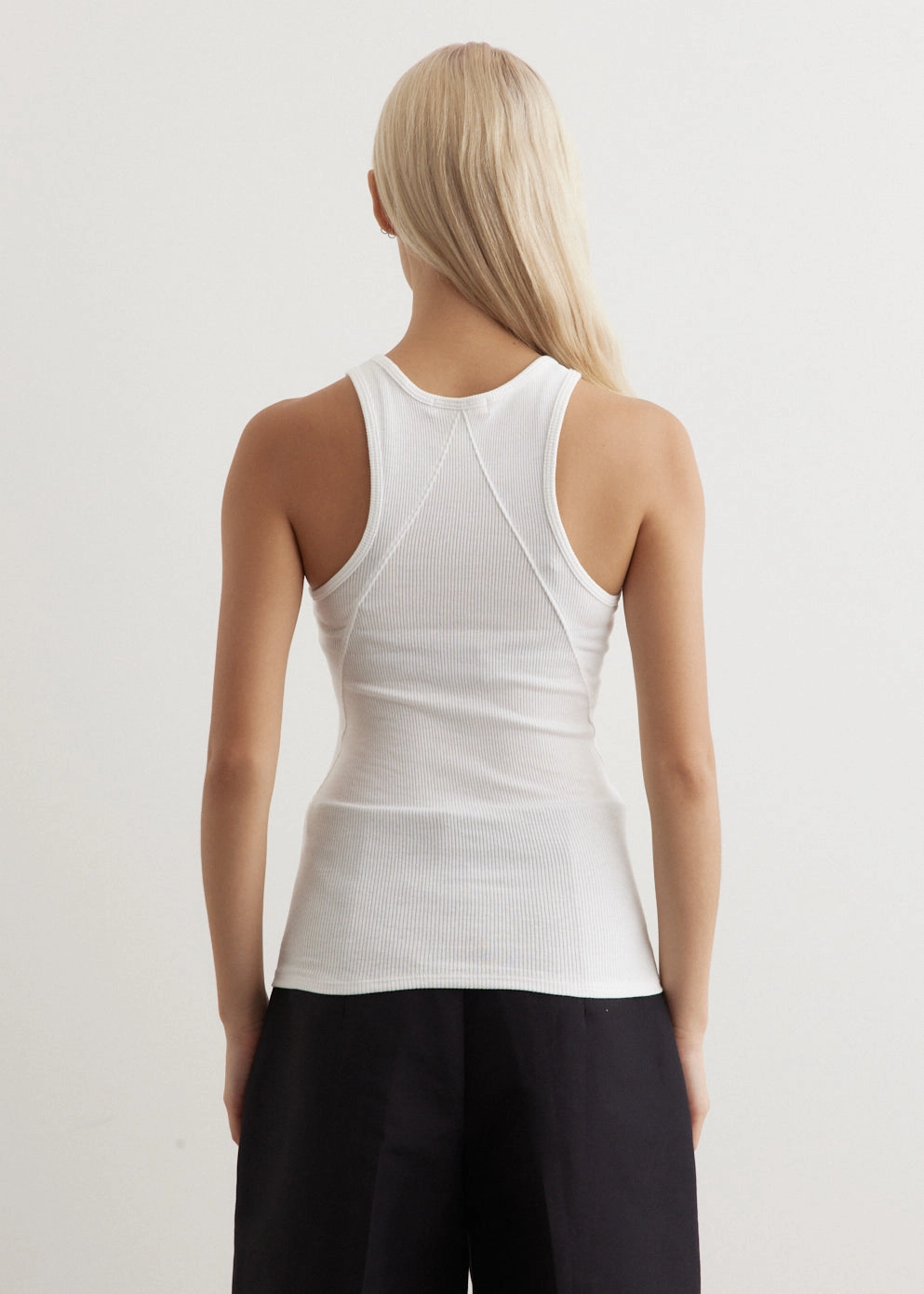 warm weather Essential Rib Tank