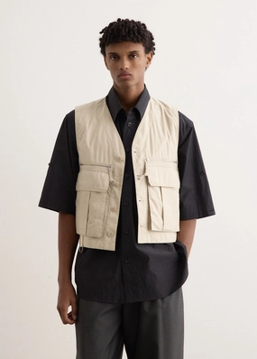 Flexible Joint Mobility Abrasion Resistant Shell Technical Gilet