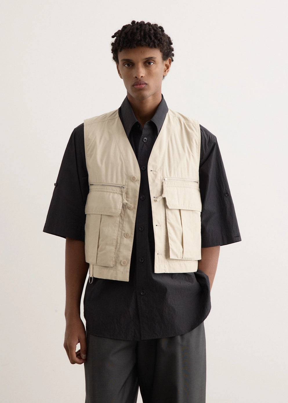Flexible Joint Mobility Abrasion Resistant Shell Technical Gilet