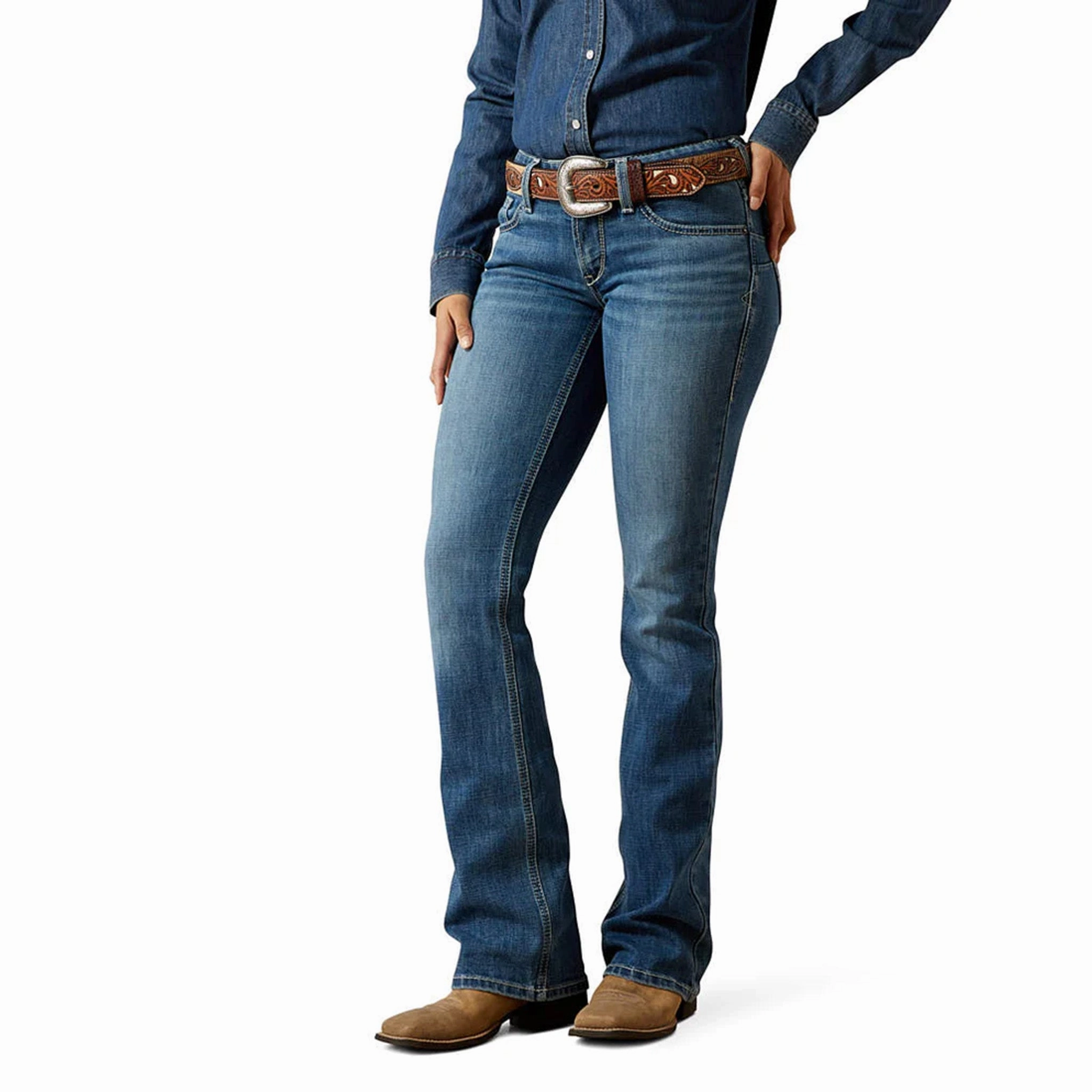 Go-To Garment Ariat Women's Mid-Rise Aisha Jeans