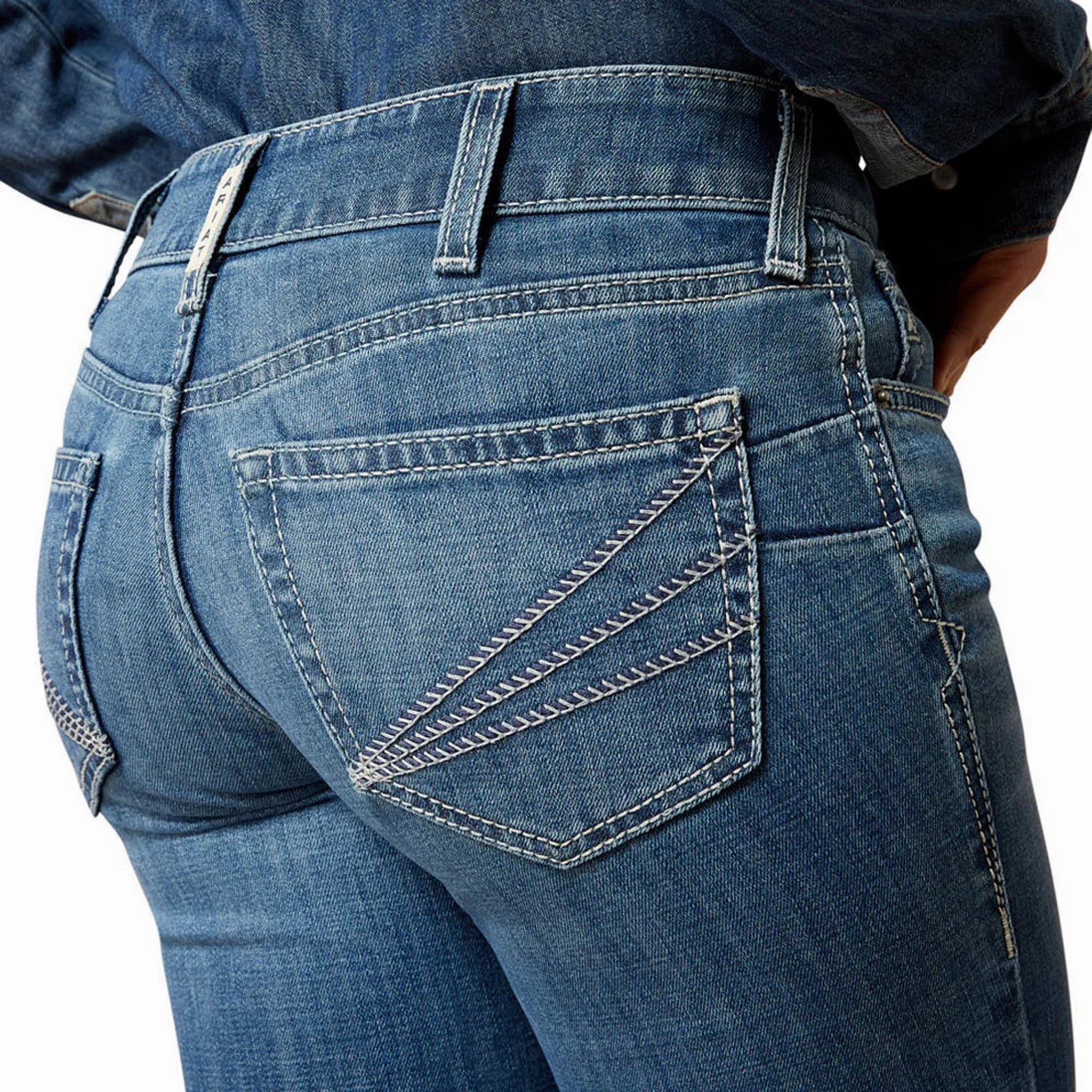 Ariat Women's Mid-Rise Aisha Jeans Outdoor Casual