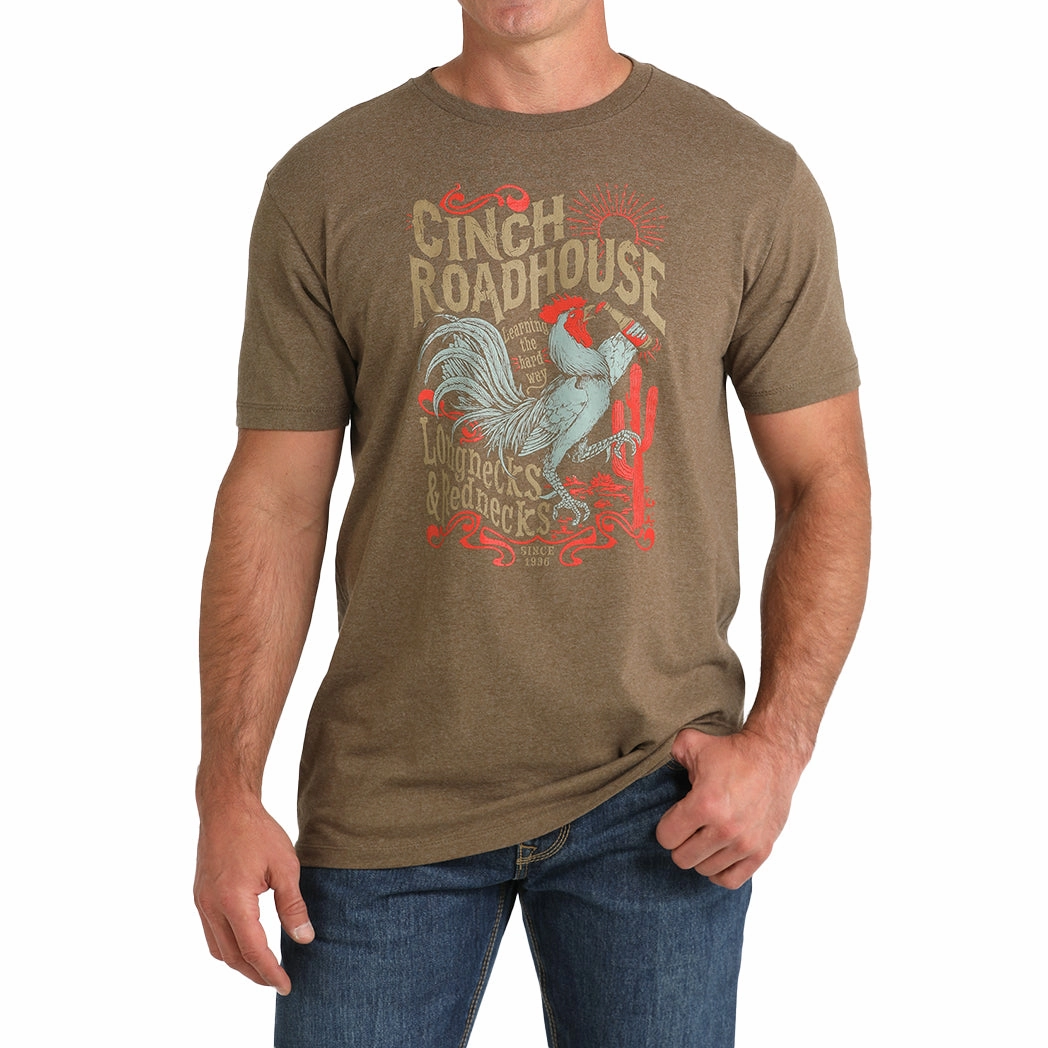 color block Cinch Men's Roadhouse Tee