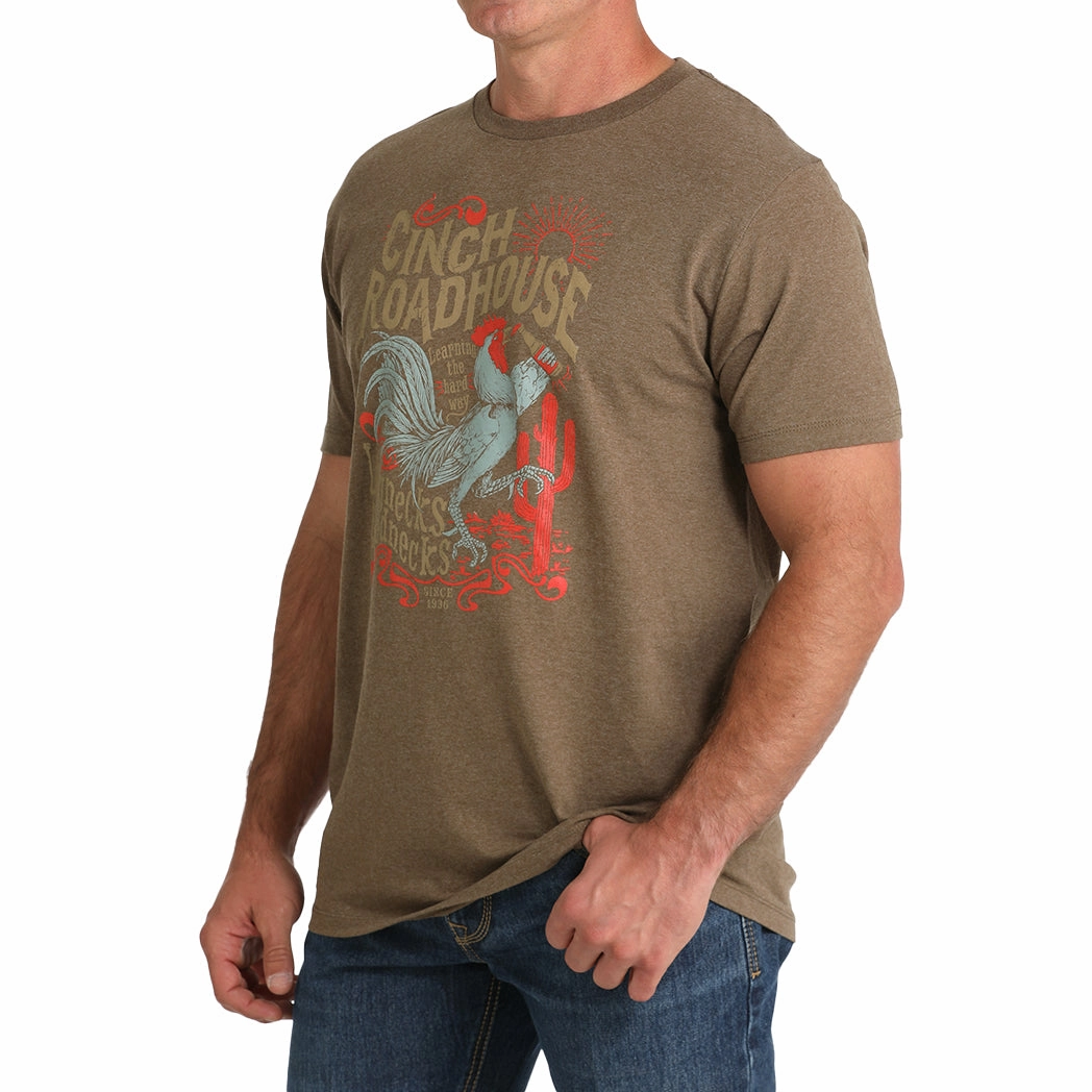Cinch Men's Roadhouse Tee Premium Pima Cotton