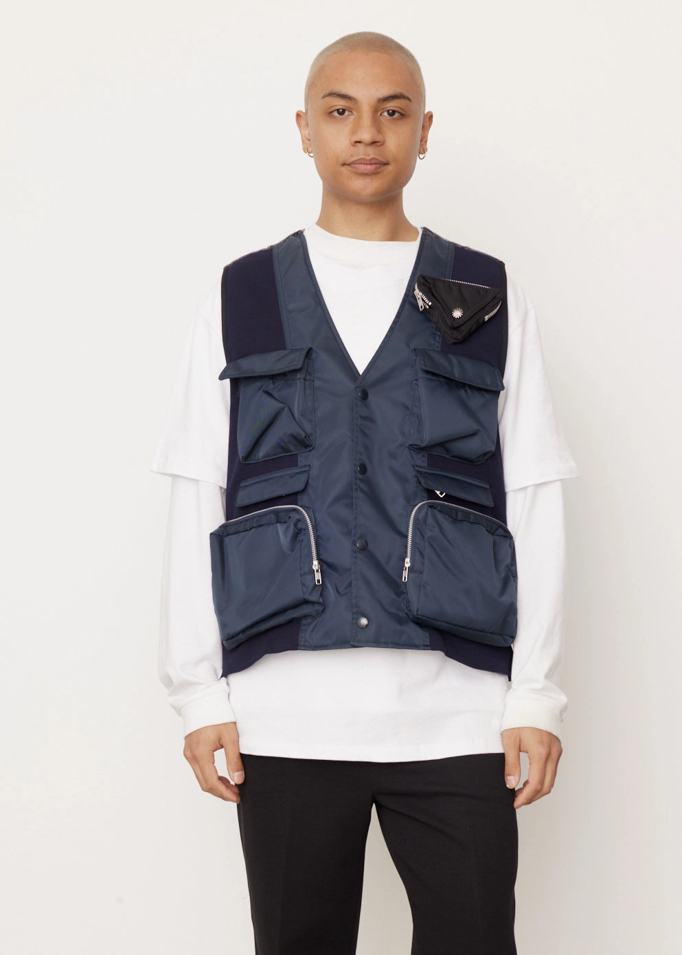 Coating Taffeta Vest Chill Weather