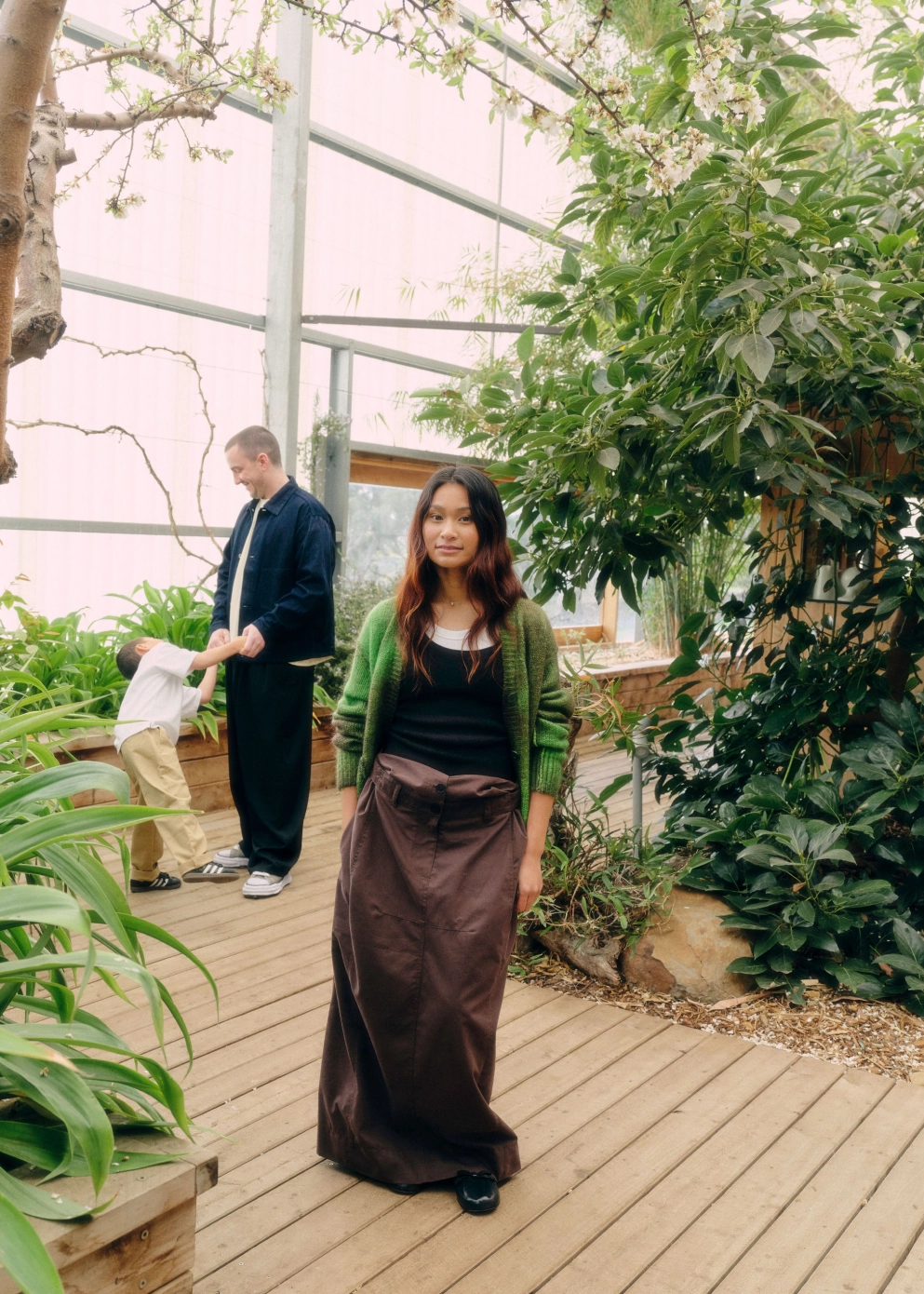 investment piece Double Waist Long Skirt